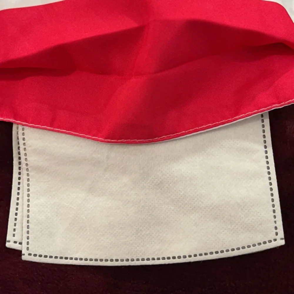 6/$20 New Poland flag face mask